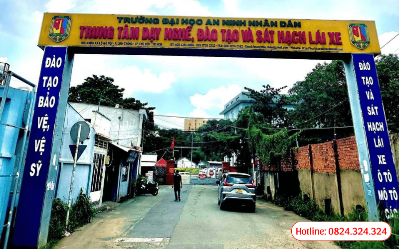 Trung tâm dạy lái xe đại học an ninh